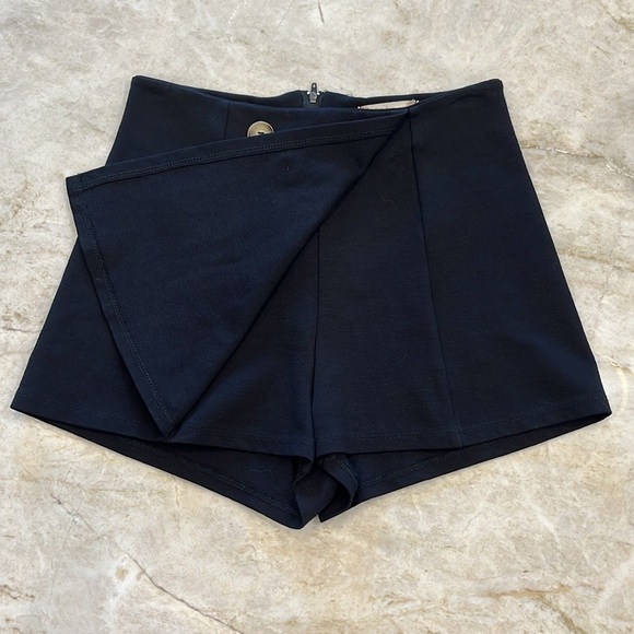 Altar’d State High Waisted Mini Skort | Black | Extra Small - Picture 5 of 14